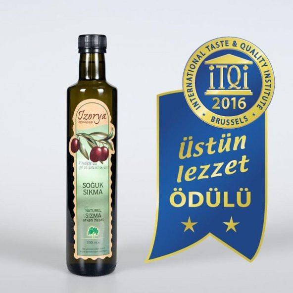 Erken Hasat Zeytinyağı Soğuk Sıkma 0.5L Koyu Renk Cam Şişe ürün görseli 1