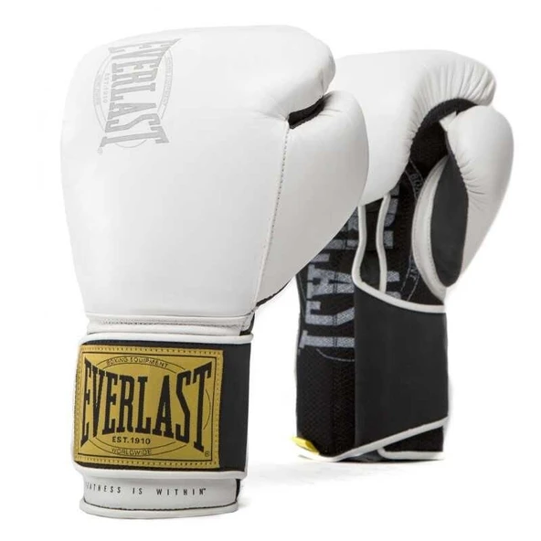 Everlast 1910 Classic Training Gloves White 16OZ Boks Eldiveni 721381-70-3 ürün görseli 1