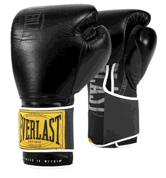 Everlast 1910 Classic Training Gloves 14oz Siyah Boks Eldiveni 723631-70-8 ürün görseli 1