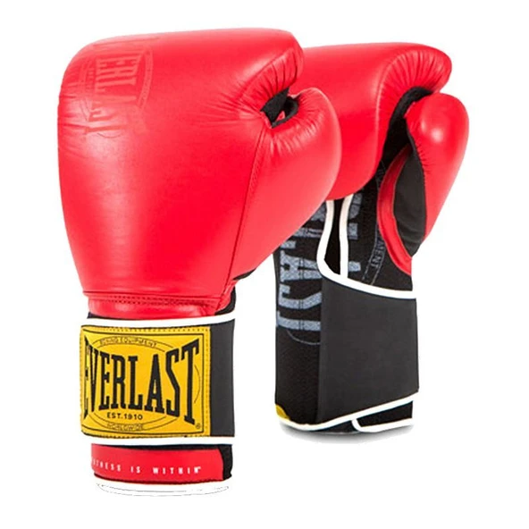 Everlast 1910 Classic Training Gloves Red 14OZ Boks Eldiveni P00001707 ürün görseli 1