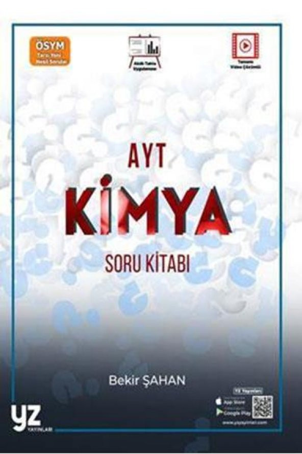 Yz Yks Ayt Kimya Soru Kitabı ürün görseli 1