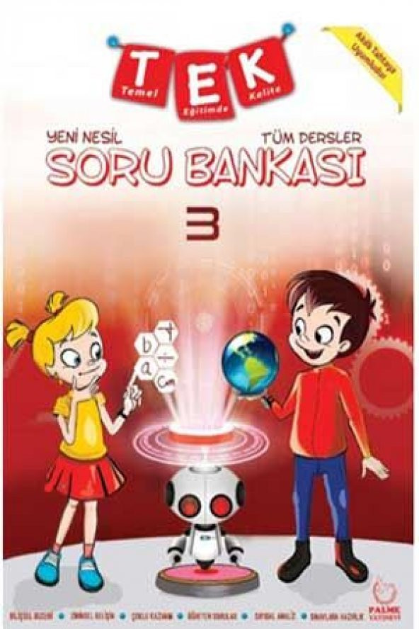 3. Sınıf Tüm Dersler Yeni nesil Soru Bankası Palme Yayınevi ürün görseli 1