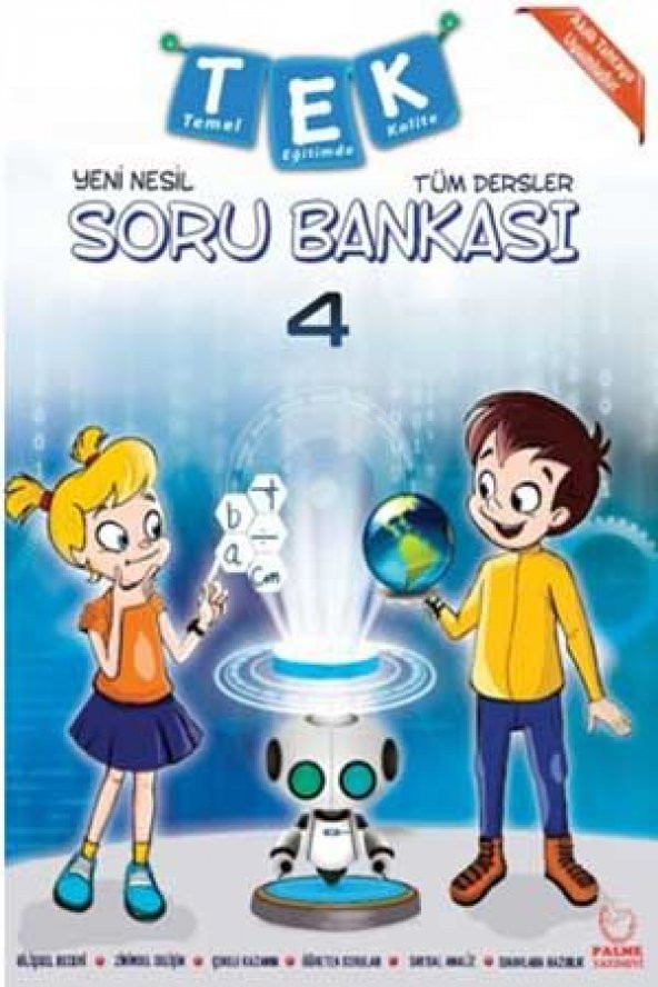4. Sınıf TEK Tüm Dersler Yeni Nesil Soru Bankası Palme Yayınevi ürün görseli 1