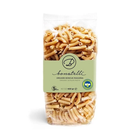 Bonatelli Organik Boncuk Makarna 400 g e ürün görseli 1