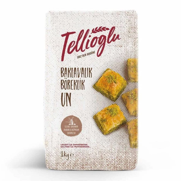 Tellioğulları Değirmen Baklavalık Böreklik Un 1000 g ℮ ürün görseli 1
