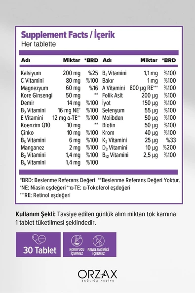 Ocean Daily One Energy 30 Tablet - Resim 2