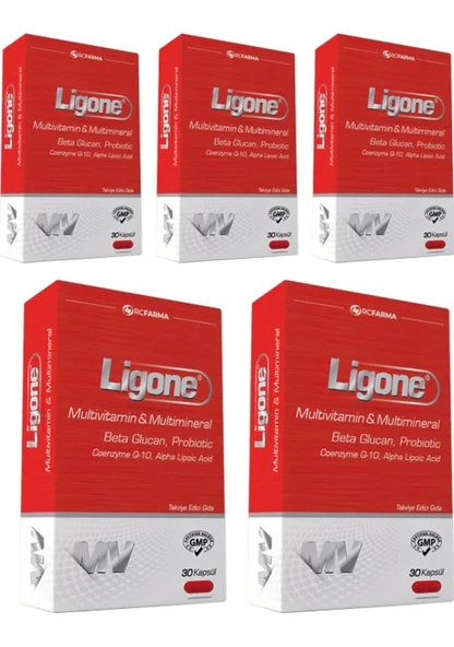 Ligone Beta-Glucan Probiotic Multivitamin 30 Tablet 5 Adet ürün görseli 1