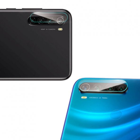 Xiaomi Redmi Note 8 Kamera Lens Koruyucu 3D Cam - Resim 2