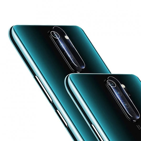Xiaomi Redmi Note 8 Pro Kamera Lens Koruyucu 3D Cam - Resim 3