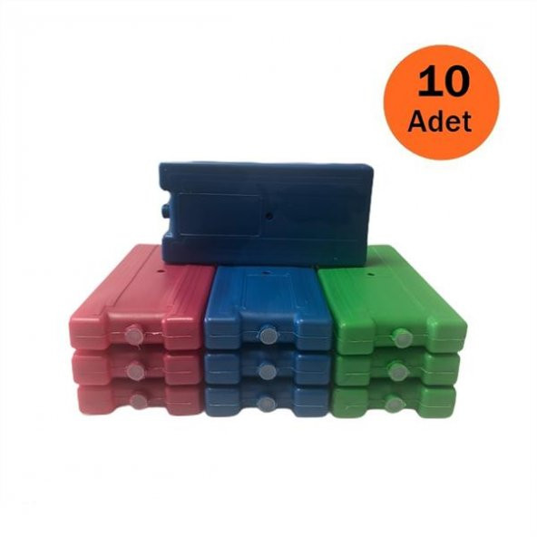 Jel Buz Aküsü 10 Adet (18x8,7x2,5)cm ürün görseli 1