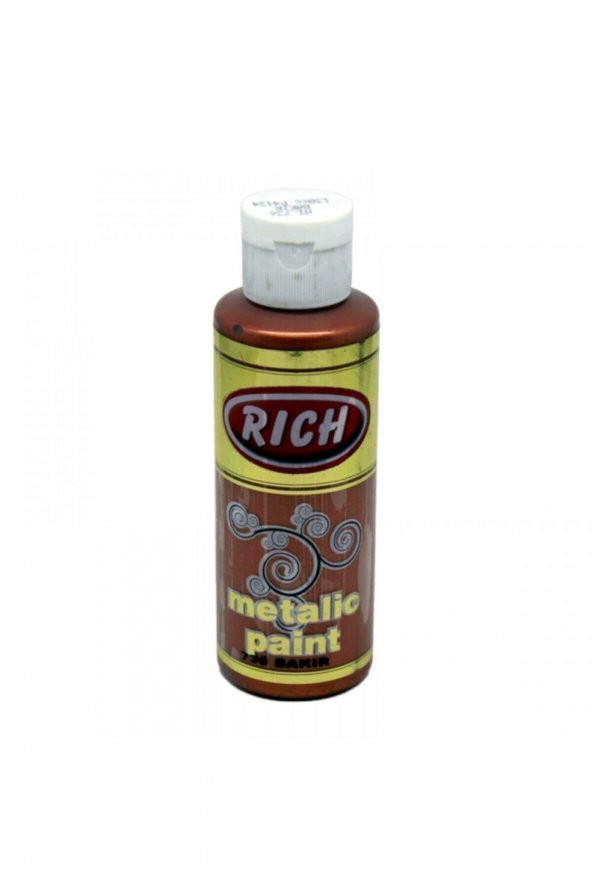 Rich Akrilik Boya Metalik 120 CC Bakır 0736 ürün görseli 1