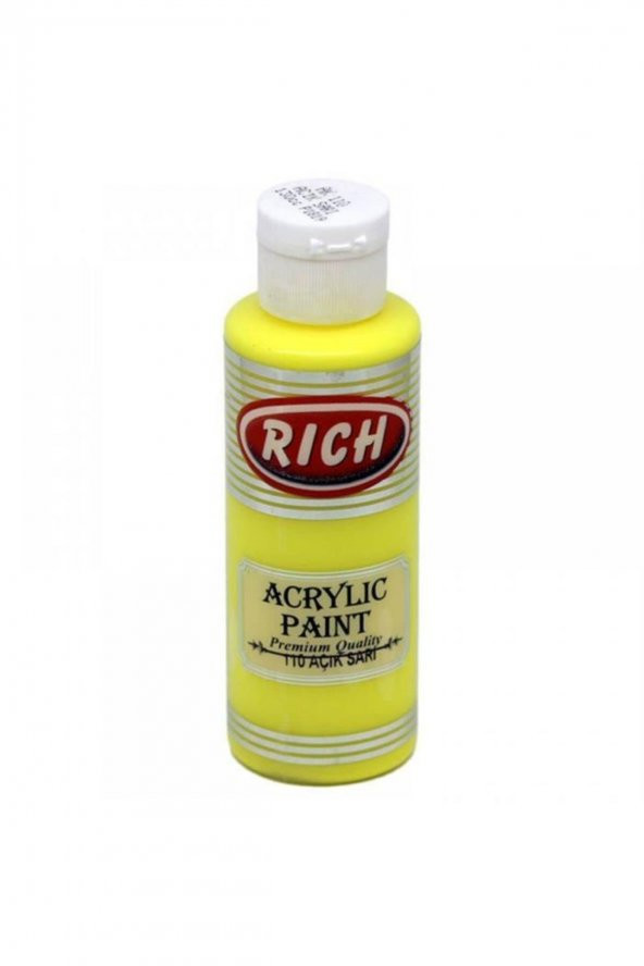 Rich Akrilik Boya Master 120 CC Açık Sarı 110 ürün görseli 1
