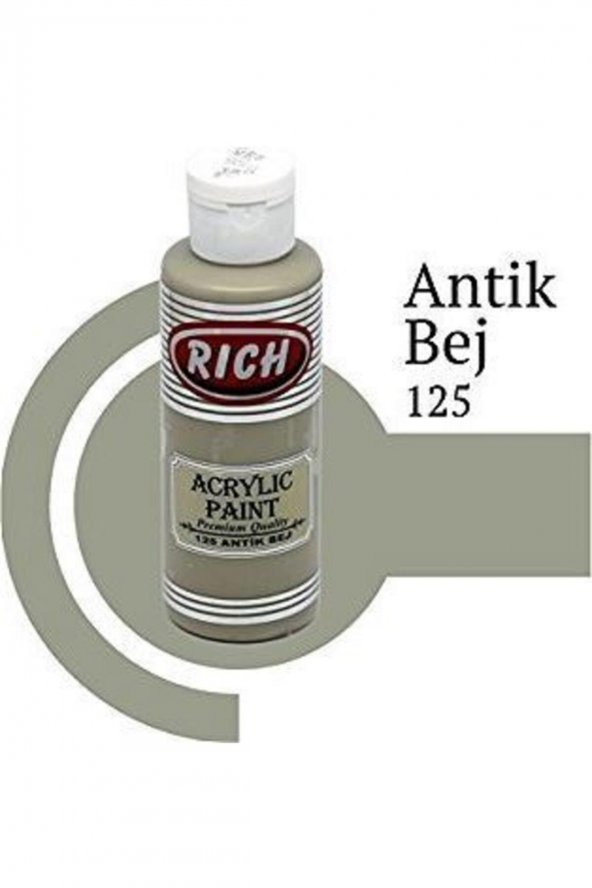 Rich Akrilik Boya Master 120 CC Antik Bej 120-125 ürün görseli 1