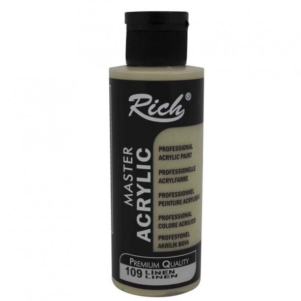 Rich Akrilik Boya Master 120 CC Linen 120-109 - Resim 2