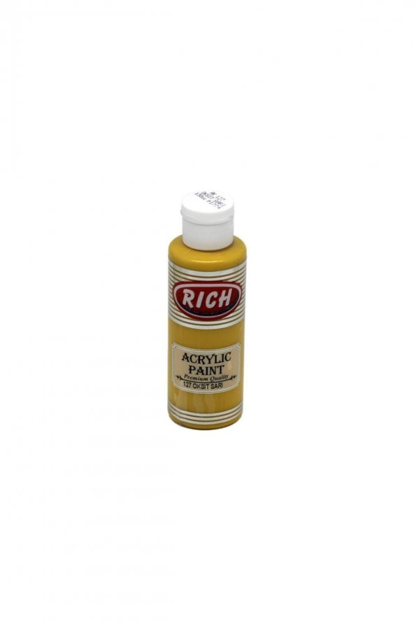 Rich Akrilik Boya Master 120 CC Oksit Sarı 120-127 ürün görseli 1