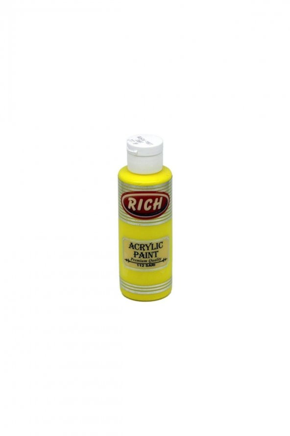 Rich Akrilik Boya Master 120 CC Sarı 120-112 ürün görseli 1