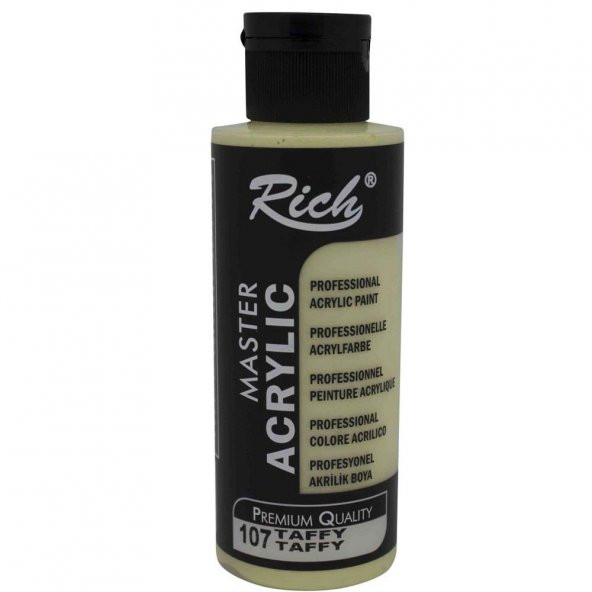 Rich Akrilik Boya Master 120 CC Taffy 107 - Resim 2