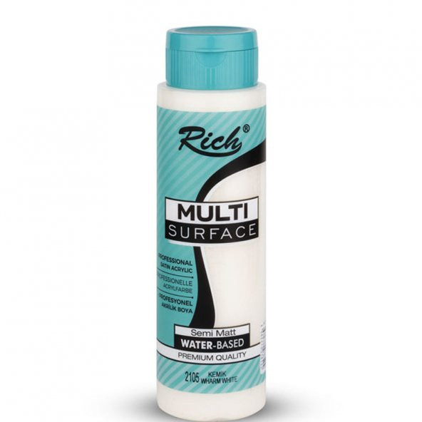 Rich Akrilik Boya Multi Surface 500 CC Kemik 500-2105 - Resim 2