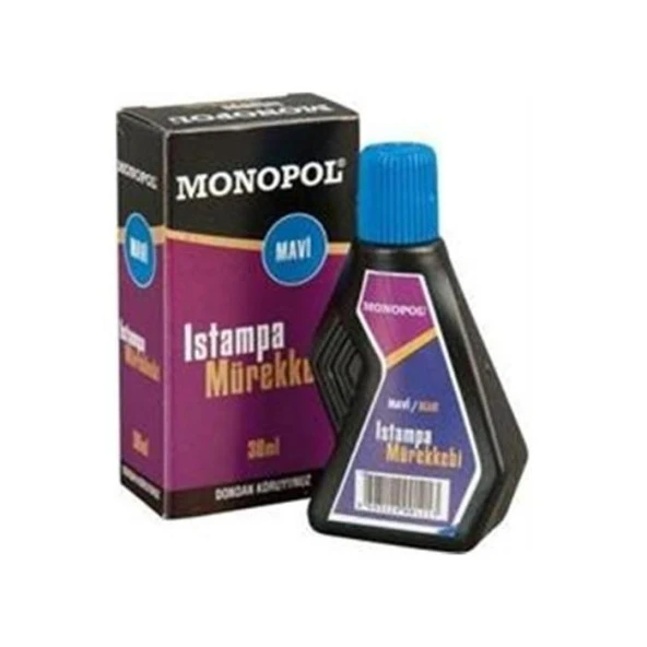 Monopol Istampa Mürekkebi 30 ML Mavi ürün görseli 1