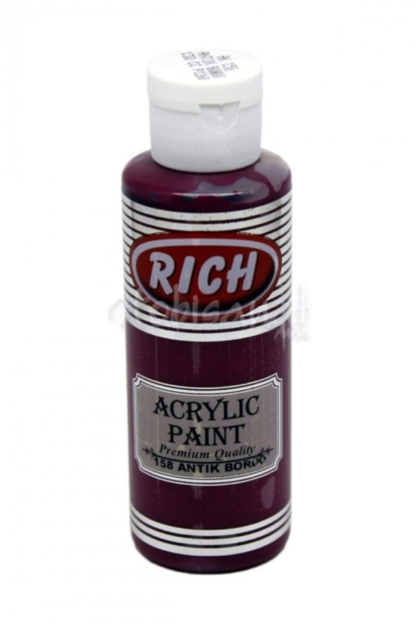 Rich Akrilik Boya Master 120 CC Antik Bordo 120-158 ürün görseli 1