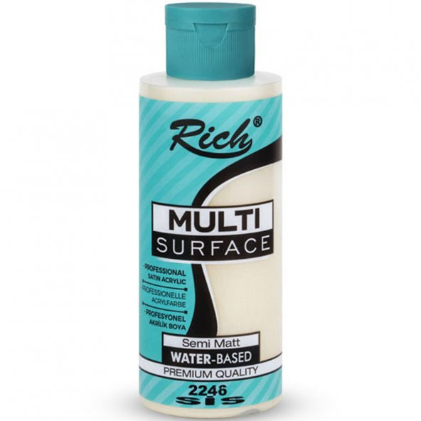 Rich Akrilik Boya Multi Surface 120 CC Sis 2246 - Resim 2