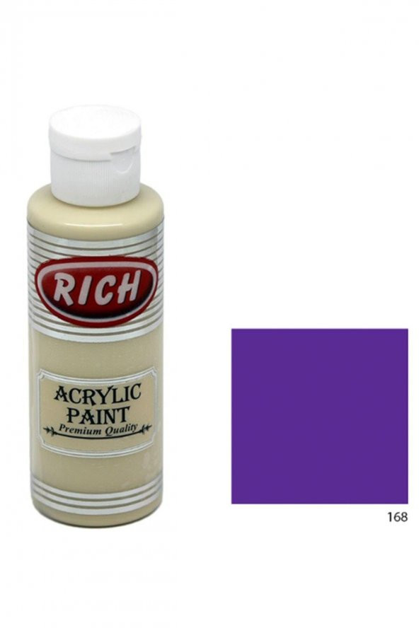 Rich Akrilik Boya Master 120 CC Violet 168 ürün görseli 1