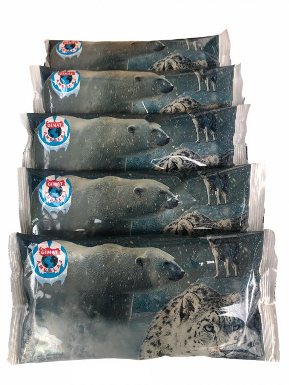 Jel İçerikli 500 gr Poşet Buz Aküsü 50 Adet - Resim 3