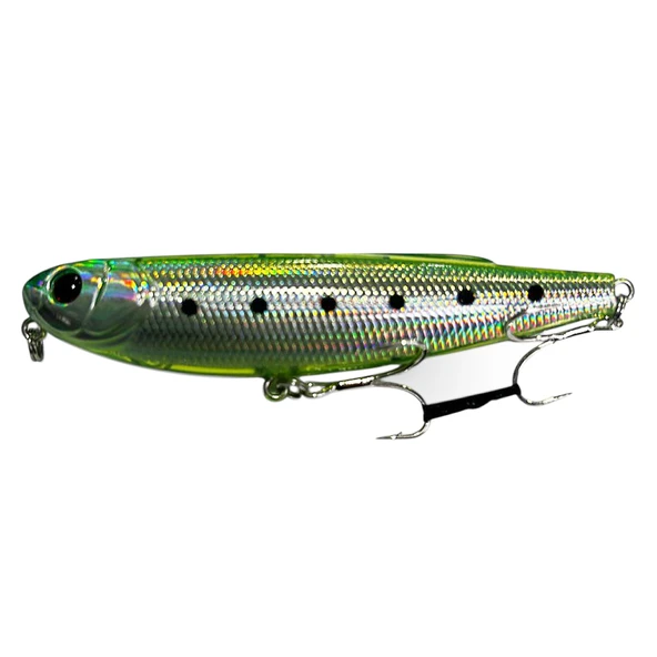 Ryuji Crazy Dog 9.5cm 15gr Su Üstü Maket Balık  Green Chart UV ürün görseli 1