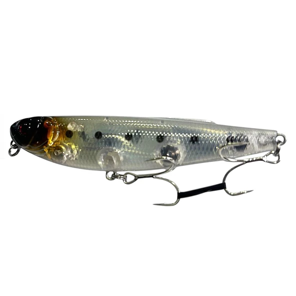 Ryuji Crazy Dog 9.5cm 15gr Su Üstü Maket Balık  White Flash ürün görseli 1