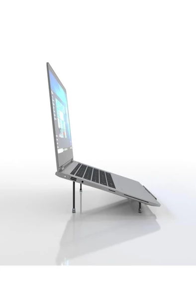 Geseus Laptop ve Notebook Altlığı Stand Mat Siyah-EG207 ürün görseli 1