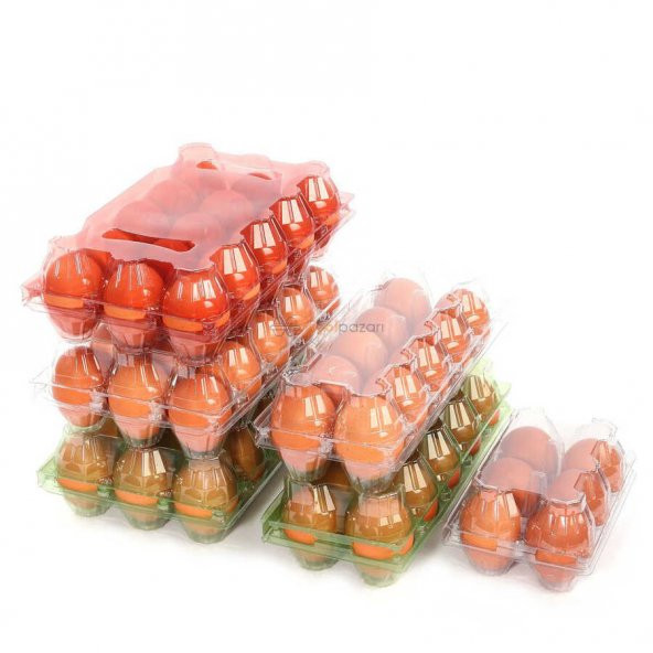 10Lu Plastik Yumurta Viyolü (400 Adet) Larplast - Resim 3