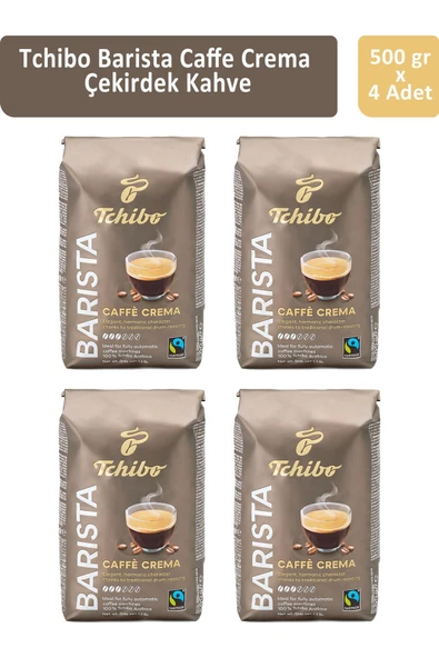 Tchibo Barista Caffe Crema 500 gr x 4 Adet - Resim 4