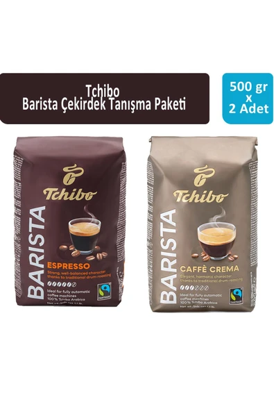 Tchibo Barista Çekirdek Kahve Tanışma Paketi 500 gr x 2 Adet ürün görseli 1