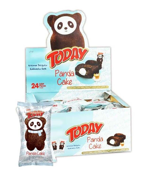 Today Panda Kek 40 Gr. 24 adet ( 1 Kutu ) ürün görseli 1