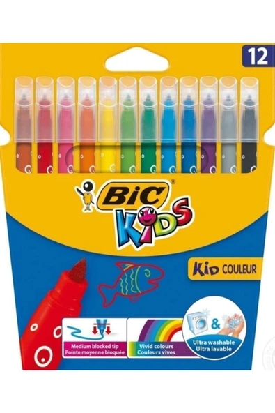 Bic 37 Parça Dikkat Geliştirici Boyama Seti - Resim 5