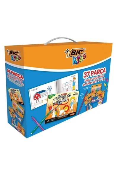 Bic 37 Parça Dikkat Geliştirici Boyama Seti ürün görseli 1