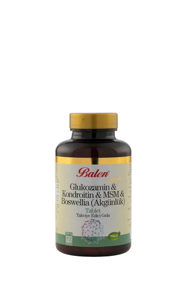 Balen Glukozamin Kondroitin MSM Boswelia 1200 mg 120 Tablet ürün görseli 1