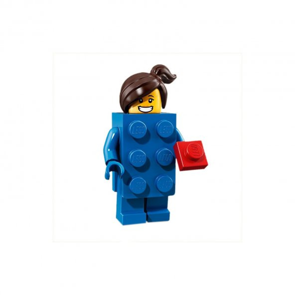 Lego 71021 Minifigure Series 18 - 3 Brick Suit Girl ürün görseli 1