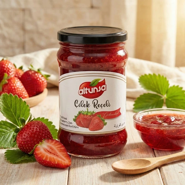 Altunsa Çilek Reçeli 380 Gr - Resim 2