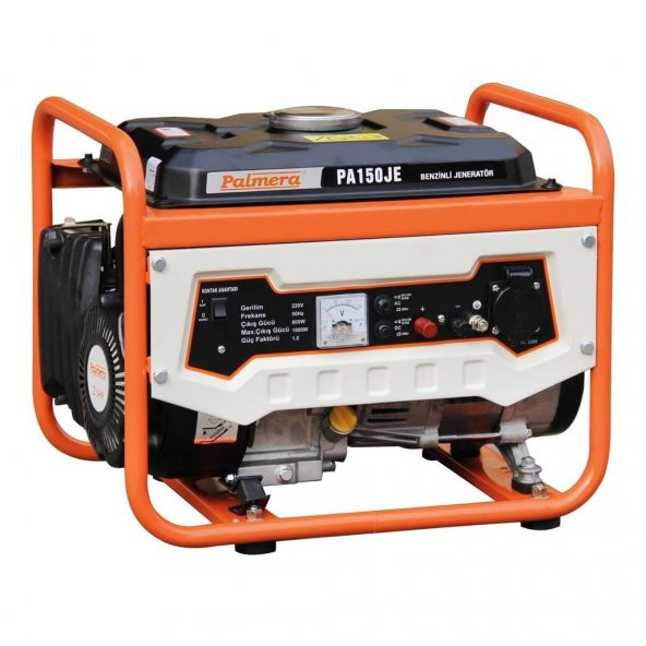 Palmera PA150JE Jeneratör Benzinli 2.4Hp 1.0kW Monofaze ürün görseli 1