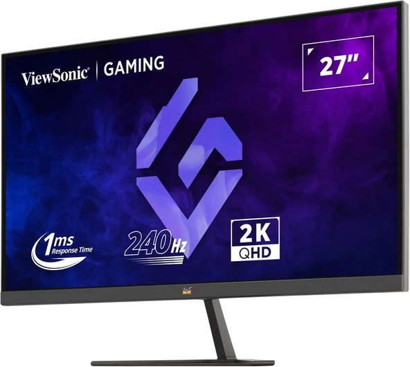 VIEWSONIC 27" VX2758A-2K-PRO-3 2K QHD 1MS 240HZ HDMI DP HDR10 PS/XBOX RGB IPS GAMING MONITOR - Resim 3