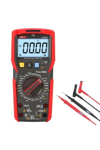Unı-t Ut 89xd Dijital Multimetre True Rms 1000v Ac/dc 20a Ac/dc ürün görseli 1