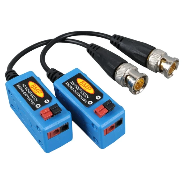 Ayt Powermaster PM-3893 8MP MAX 600 Metre HD-Tvı Cvı Ahd Cvbs HD Video Balun ürün görseli 1