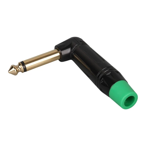 Ayt  Ltp2rc 6.3 mm Mono L Tip Plastik Gövde Metal Uçlu Jack Gitar Soket Girişi ürün görseli 1