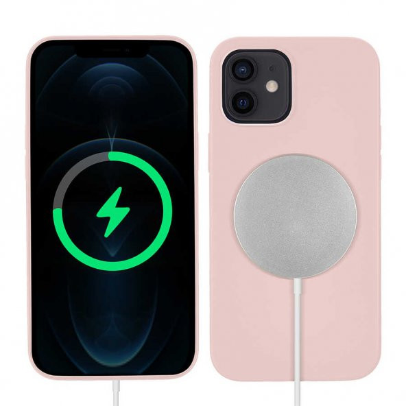 Apple iPhone 12 Mini Kılıf  Silksafe Wireless Kapak ürün görseli 1