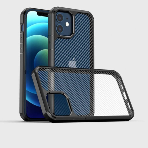 Apple iPhone 12 Kılıf  İnoks Kapak - Resim 2