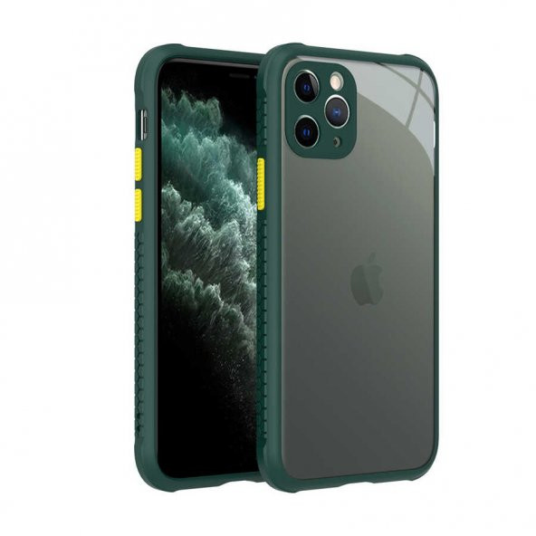 Apple iPhone 11 Pro Kılıf ​​ Kaff Kapak - Resim 3