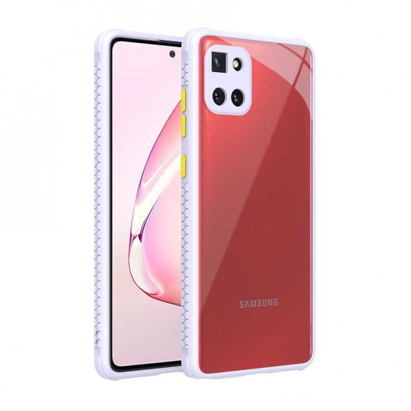 Galaxy A81 (Note 10 Lite) Kılıf ​​ Kaff Kapak - Resim 3