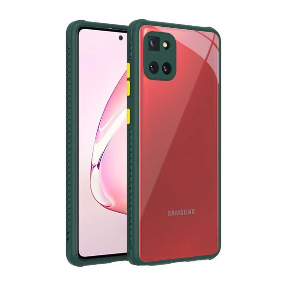 Galaxy A81 (Note 10 Lite) Kılıf ​​ Kaff Kapak - Resim 4