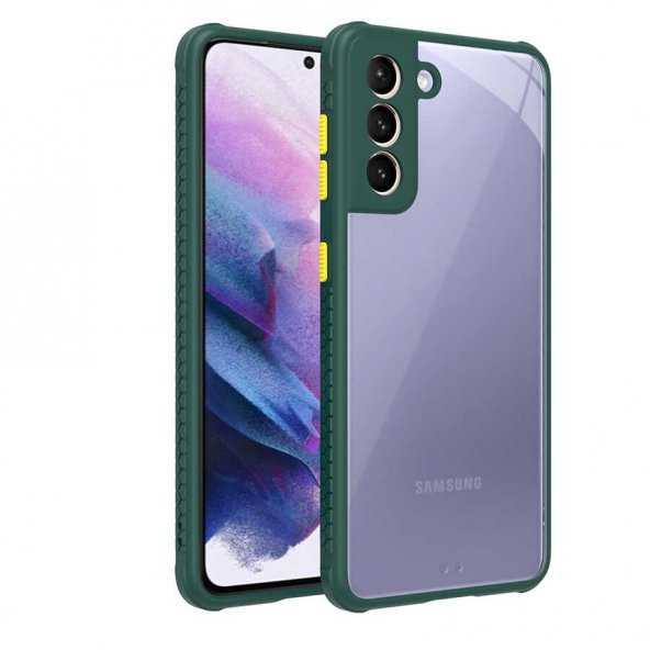 Galaxy S21 Kılıf ​​ Kaff Kapak - Resim 4